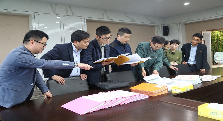 省委組織部基層黨建工作調(diào)研組蒞臨公司  公司黨委書記、總經(jīng)理朱金松作專題匯報(bào)